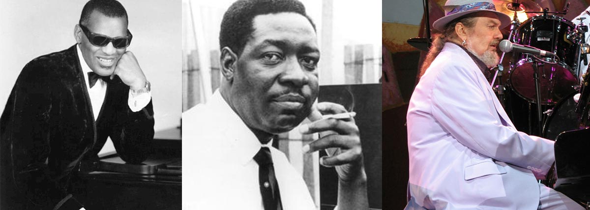 Ray Charles, Otis Spann and Dr. John